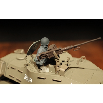 Ferngesteuerter Panzer ASG/IR/Sound/Rauch 1:16 U.S. M41A3 Walker Bulldog Leichtpanzer RTR 2,4 GHz - Heng Long 3839-1U (S)